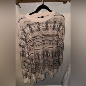Women’s Angels Aztec Print Sweater